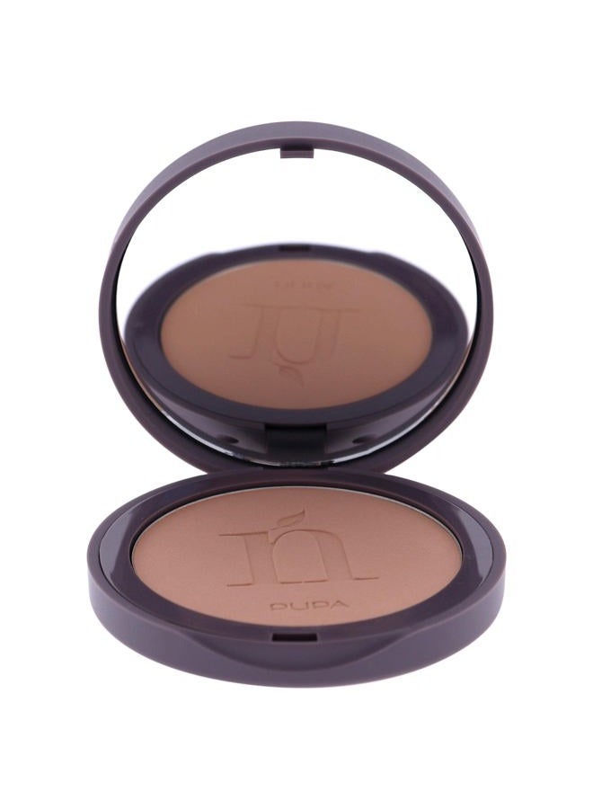 PUPA Milano Natural Side Compact Powder 003 Warm Beige - Blurring, Matte Pressed Powder - Lightweight Coverage for a Radiant, Poreless Complexion - With Texture-Smoothing Jojoba Oil - 0.28 oz - Image 2