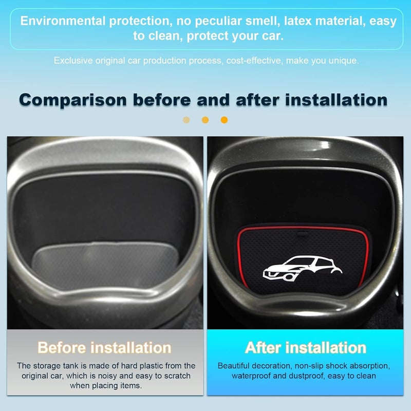 BIXUAN Center Console Liner for Nissan Juke - Image 2