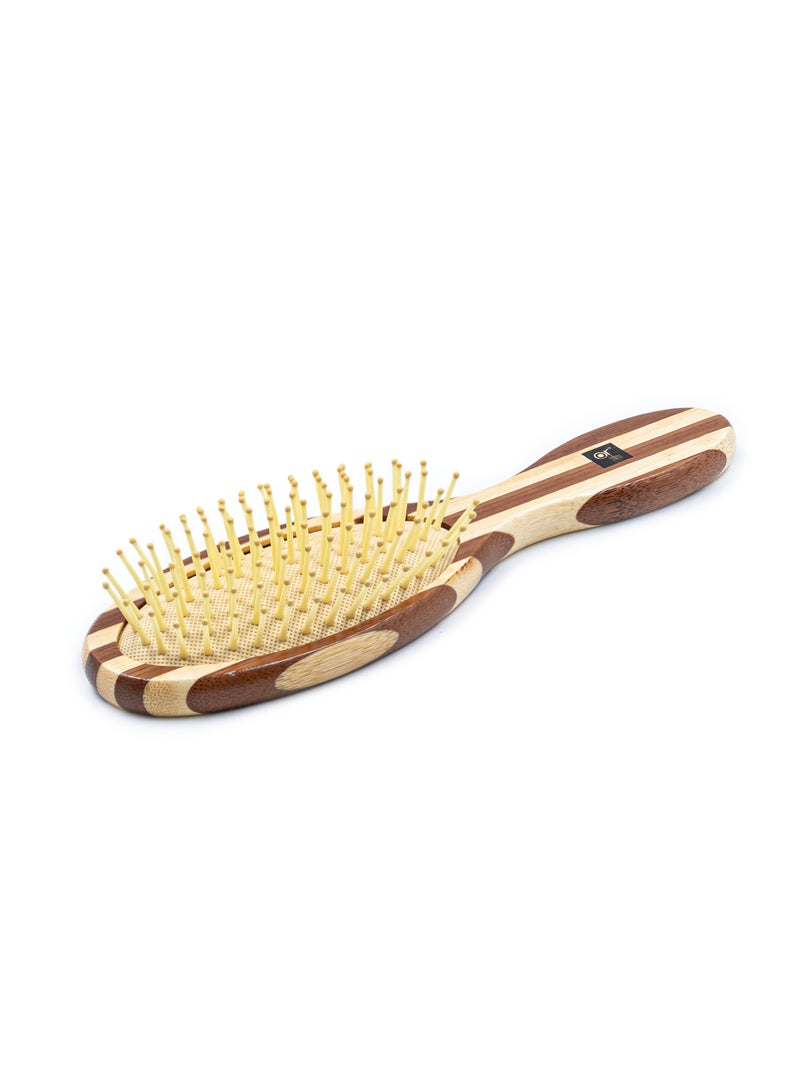 Or Bleu Natural Wooden Hairbrush - Image 1