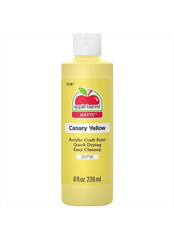 Apple Barrel Acrylic Paint in Assorted Colors (8 oz), K20711 Canary Yellow  - Image 1