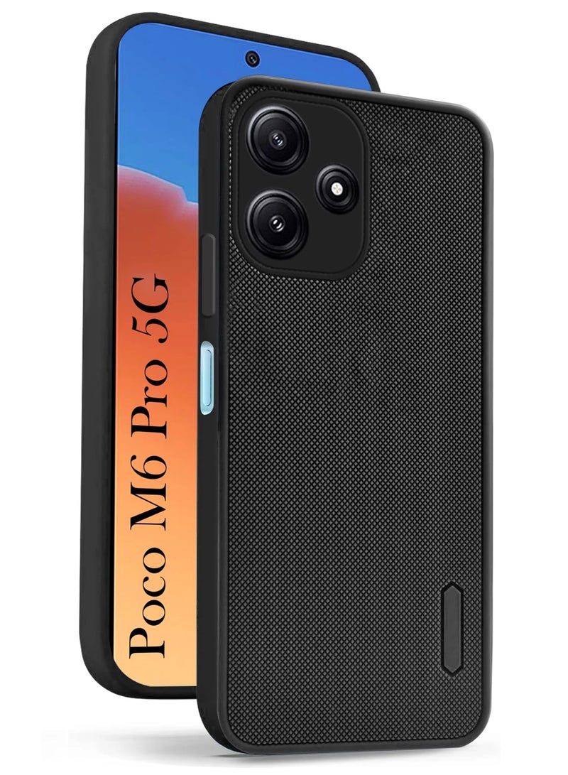 Protective Cover For Xiaomi Poco  M6 Pro , Slim Fit Soft Back TPU Case Flexible Silicone Cover Compatible For Xiaomi Poco M6 Pro - Black