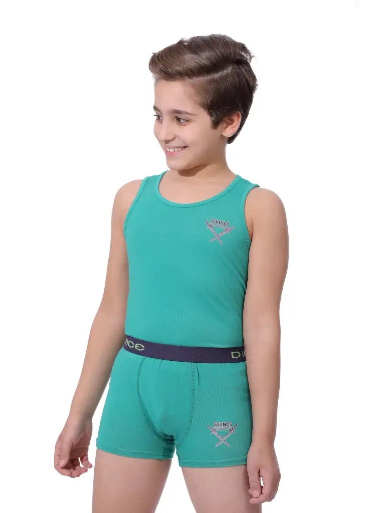 DICE Boys Underwear Set (Cut Shirt & Boxer) Printed  - Image 3