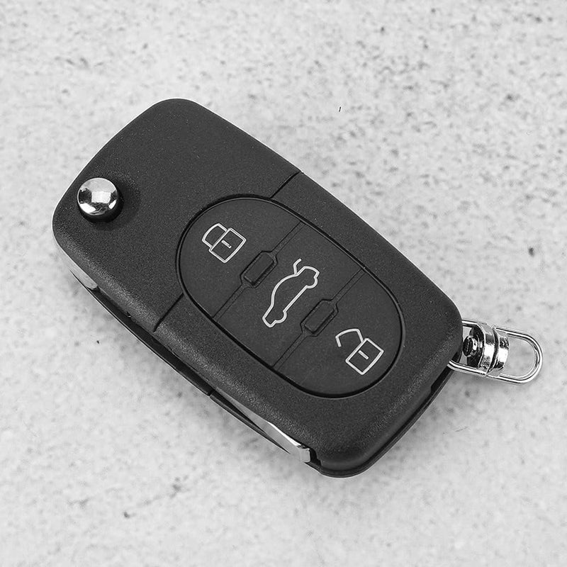 Car Key Fob Protective Case, ABS 3 Button Cover, Black for S60 S80 V70 XC70 XC90 - Durable Material, Easy Installation, Vehicle Accessory - Image 2