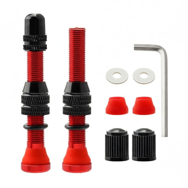 MUQZI Mountain Road Bike Tubeless Valves Tubeless Rims Aluminum Alloy Valves Core Accessories Bicycle Tubeless Rims Accessories - Image 1