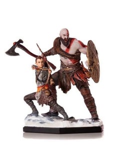 Trunkin Trunkin Rubber God of War Kratos & Atreus Action Figure | PVC Collectible Weeb Manga Toy Figurine (Multicolor - 20 Cms)  - Image 1