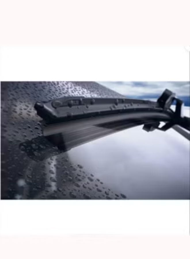 1-Piece Car Windshield Wiper Blades - Black - Image 2