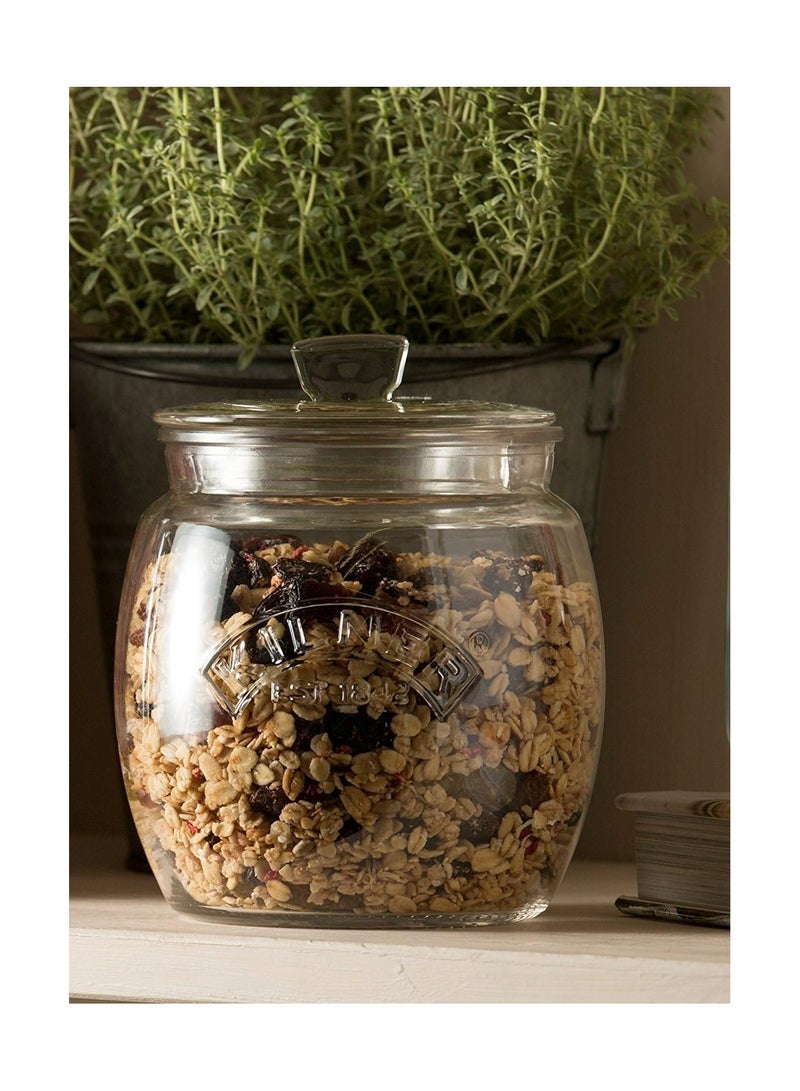 Kilner Glassware Universal Storage Jar Durable MultiPurpose Glass Container with Airtight Pushtop Lid - Image 2