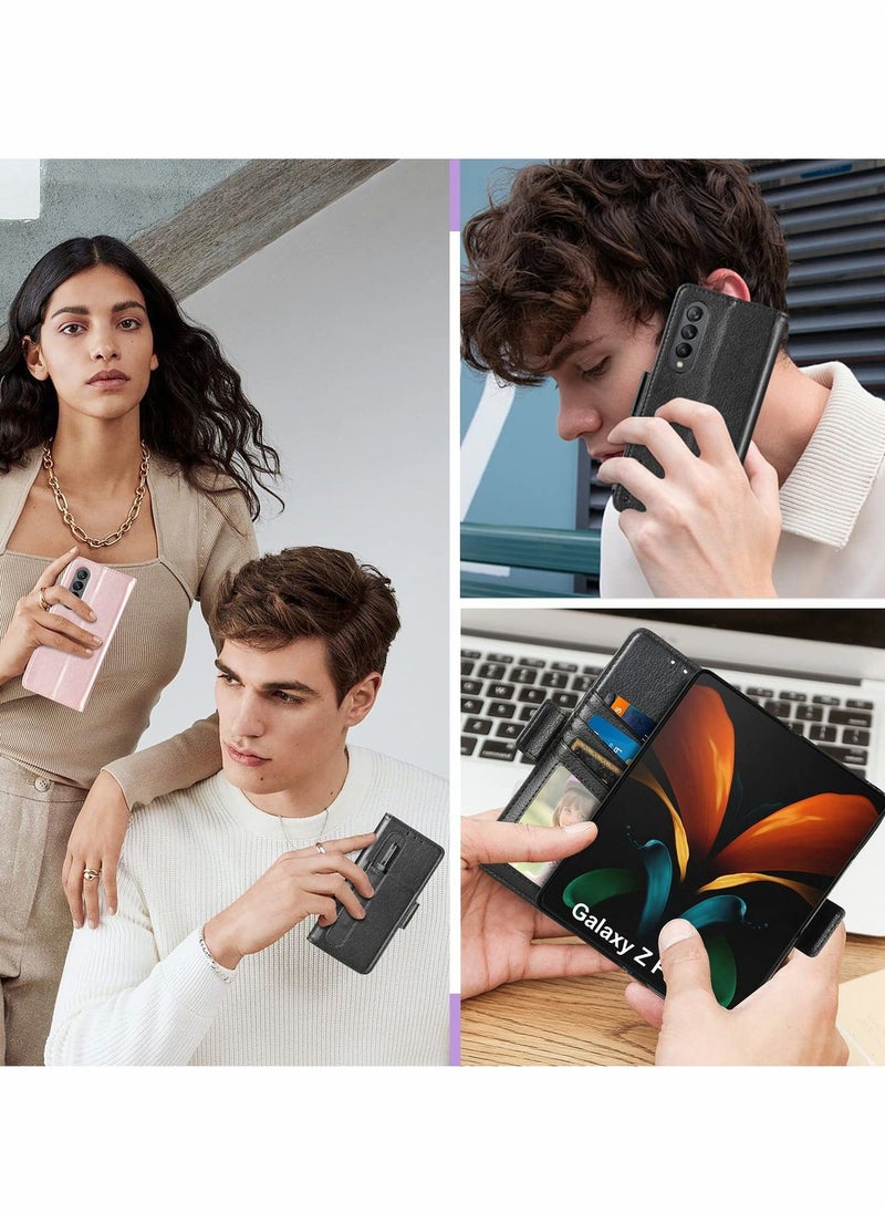 Generic - Galaxy Z Fold 4 Wallet Case - Image 1