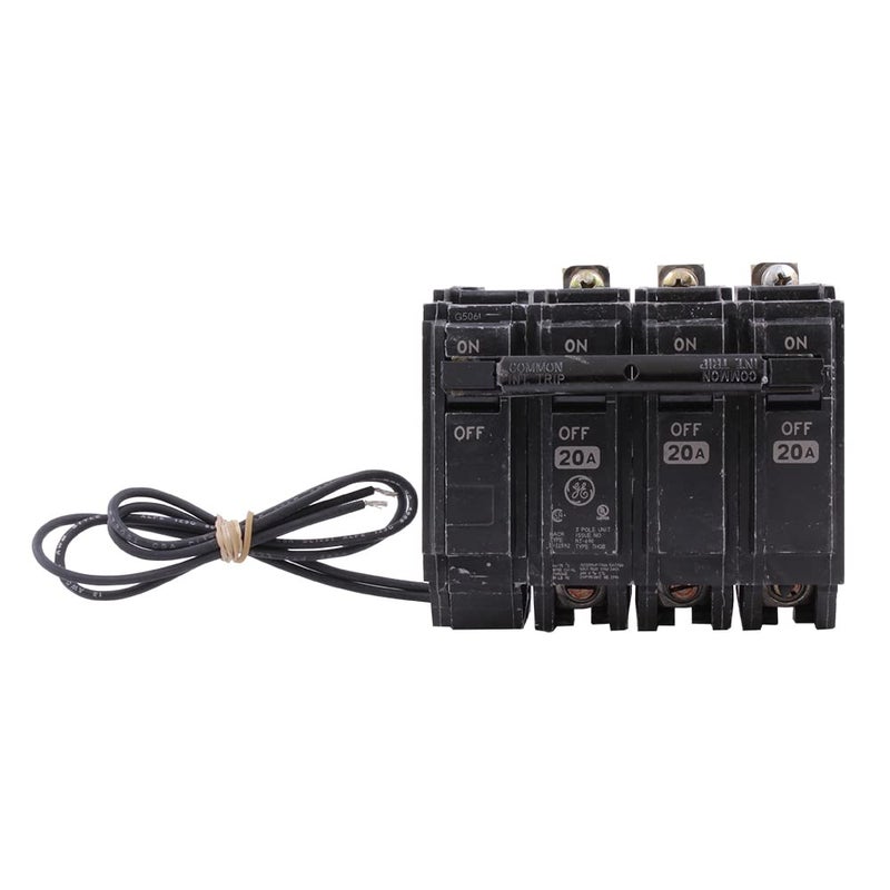 GE THQB32100ST1 N 100A 240V 3P 10K NEW 120V SHUNT TRIP