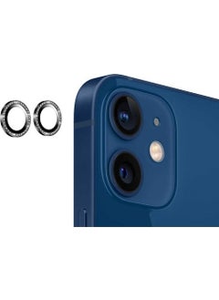 Arazon Apple iPhone 11/12/12 Mini Stone Camera Lens Protector Framed Protector  - Image 1