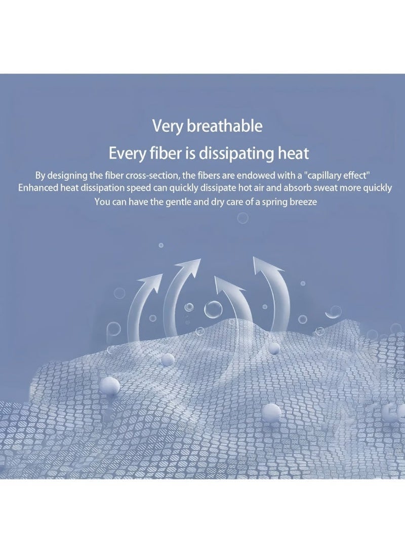Nakhl Lightweight Summer Comforter Cold Blanket，Cooling Comforter Absorbs Body Heat to Keep Cool, Double-Sided Cooling Blanket - Image 3