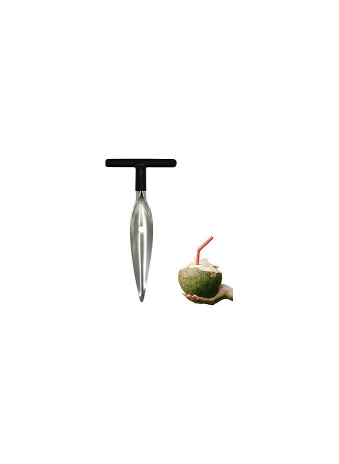 MIRFA Coconut Opener for Fresh Green Young Coconut Water and Peeled Thai Young White Coconuts  - Image 4