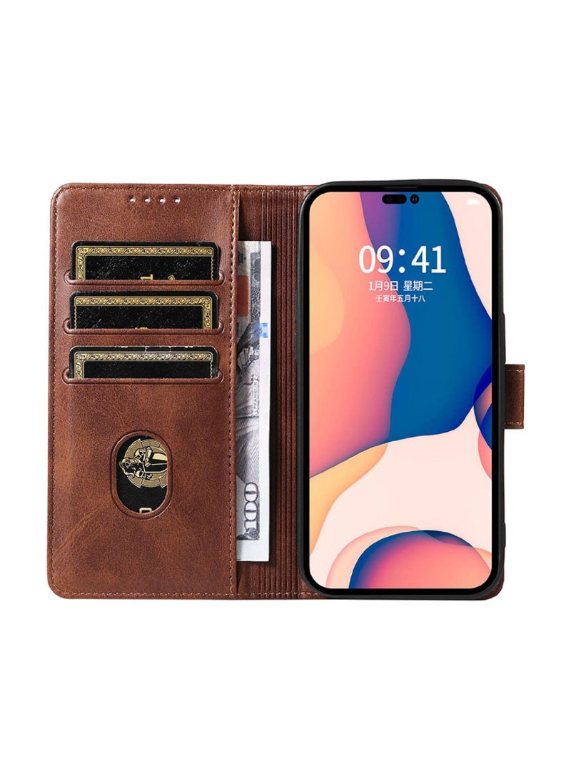 Loquat Suitable For iPhone Clamshell Type Solid Color Phone Case - Image 2