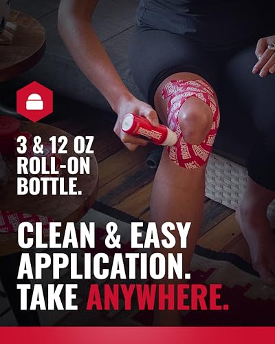 ROCKTAPE RockSauce Fire, 3 oz Roll-On - Easy to use Pain Relief Cream - Capsaicin & Menthol Formula Relieves Muscle & Joint Pain - Works w/ RockTape - No-Mess Applicator - Dye-Free, Won't Stain Clothes - Image 5