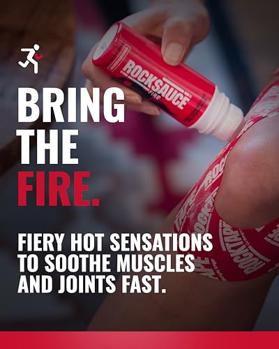 ROCKTAPE RockSauce Fire, 3 oz Roll-On - Easy to use Pain Relief Cream - Capsaicin & Menthol Formula Relieves Muscle & Joint Pain - Works w/ RockTape - No-Mess Applicator - Dye-Free, Won't Stain Clothes - Image 2