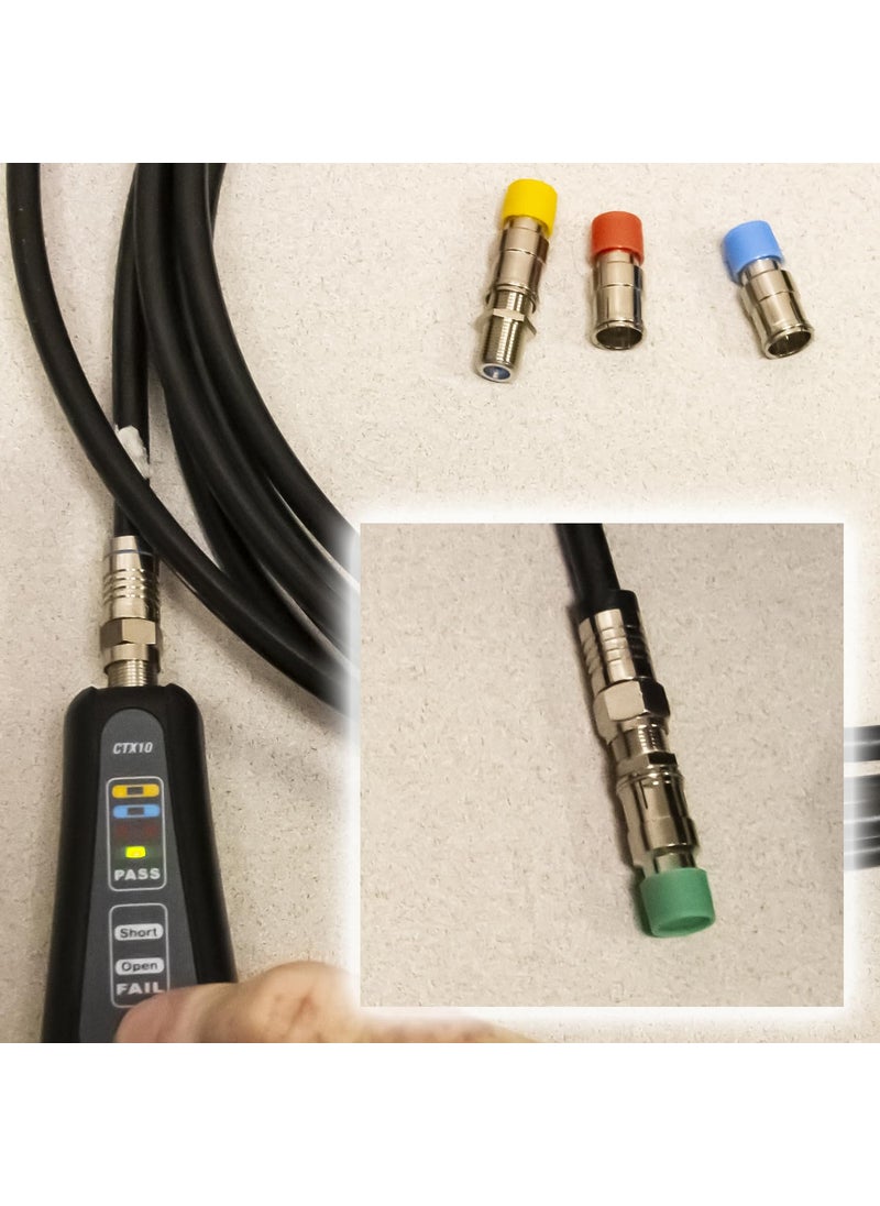 Triplett Triplett CTX10 Coaxial Cable Tester  Designed to Test The Connection of FType Coaxial Cable  - Image 4
