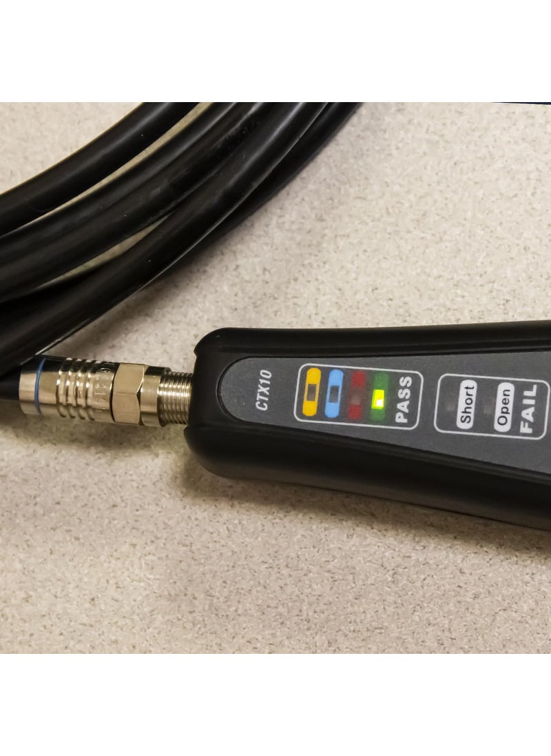 Triplett Triplett CTX10 Coaxial Cable Tester  Designed to Test The Connection of FType Coaxial Cable  - Image 3