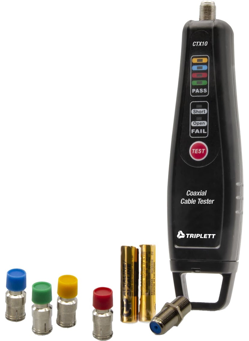 Triplett Triplett CTX10 Coaxial Cable Tester  Designed to Test The Connection of FType Coaxial Cable  - Image 2