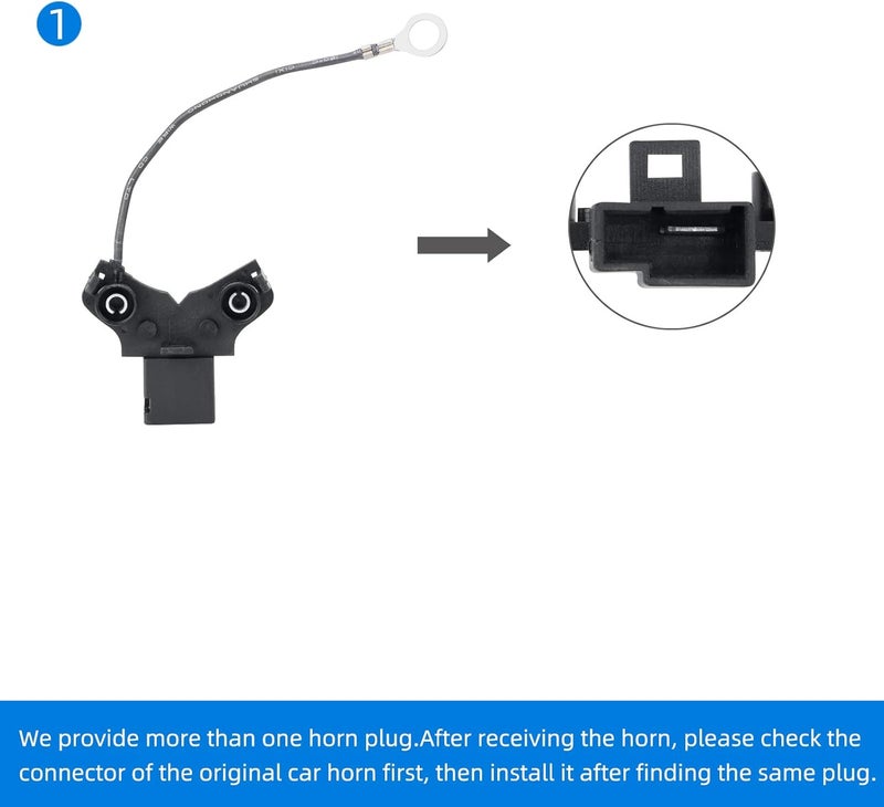SEINECA Car Horn Compatible with Toyota Lexus Subaru,12V Loud Horn Waterproof Special Interface 130DB Snail Horns. - Image 4