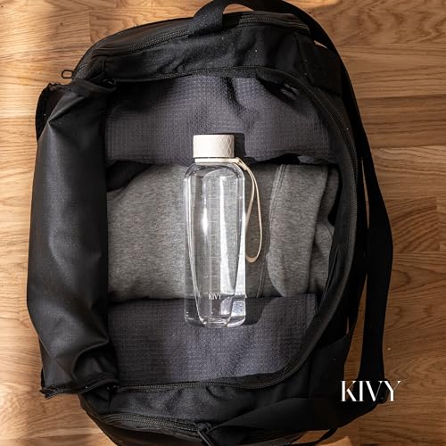 KIVY Slim Water Bottle 22oz Lightweight Shatterproof Leak Proof Bottle for Women Men Clear plastic water bottle no straw Dishwasher Safe Tritan Bottle BPA Free - Image 3