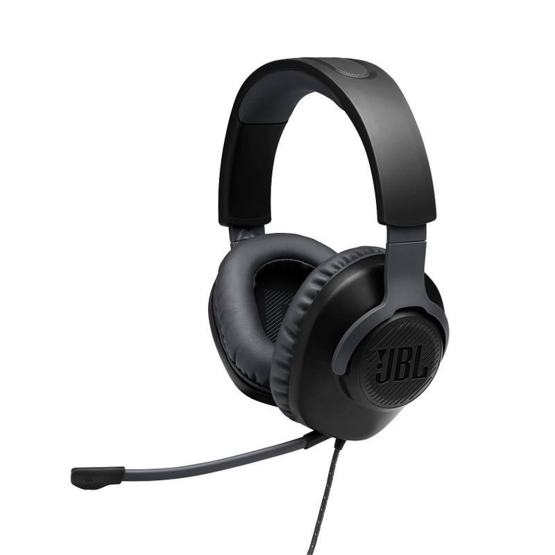 JBL JBL Quantum 100 - Wired Over-Ear Gaming Headphones - Black, Large - Image 5