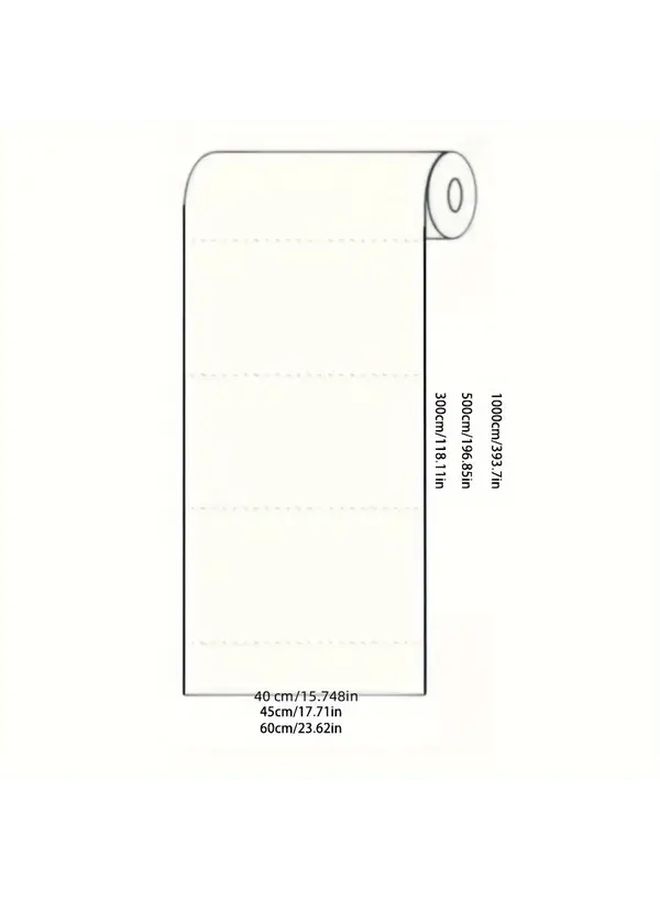 Waterproof And Oil Resistant Plastic Film 17 72 Inch By 118 Inch No Glue Easy To Clean - Image 2