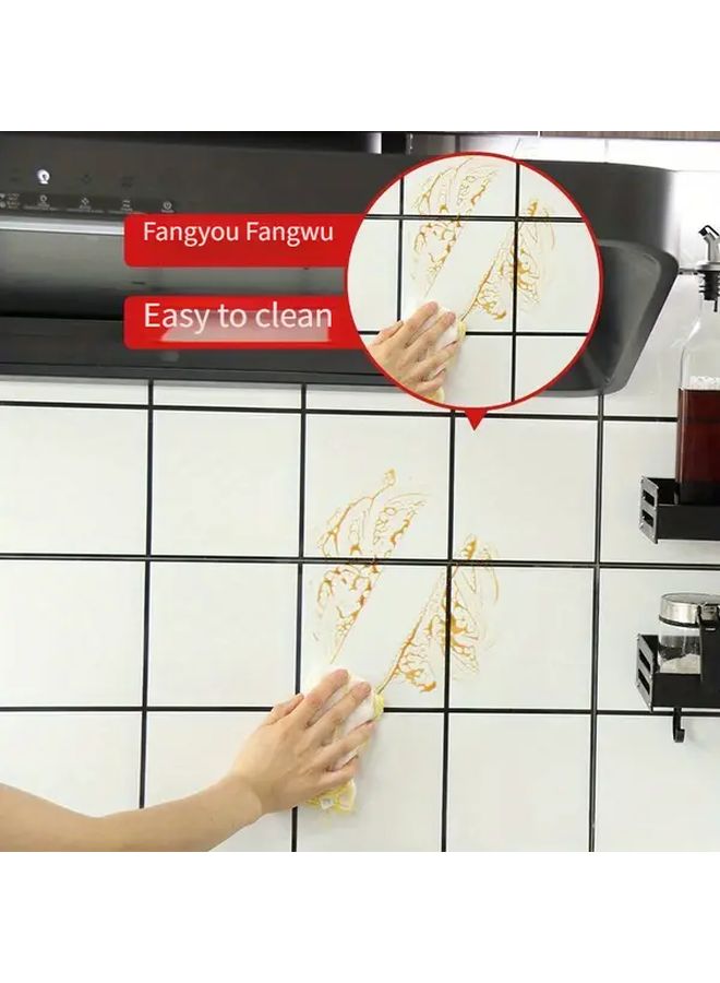 Waterproof And Oil Resistant Plastic Film 17 72 Inch By 118 Inch No Glue Easy To Clean - Image 5