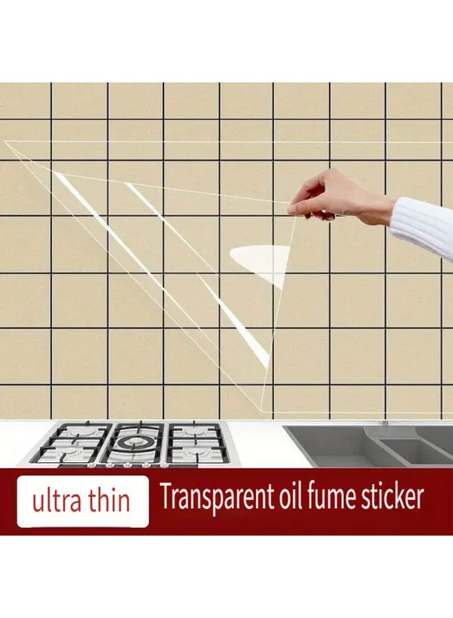 Waterproof And Oil Resistant Plastic Film 17 72 Inch By 118 Inch No Glue Easy To Clean - Image 4