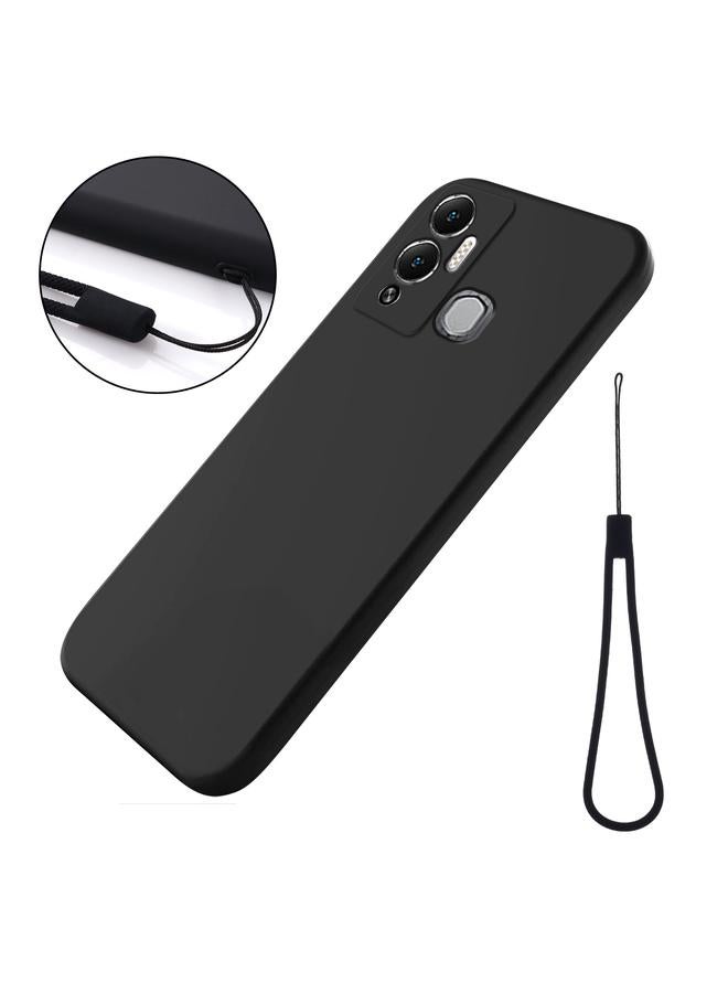 The Bros Phone Case For Infinix Hot 12 Play / Hot 12 Play NFC Pure Color Liquid Silicone Shockproof Phone Phone Case - Image 5