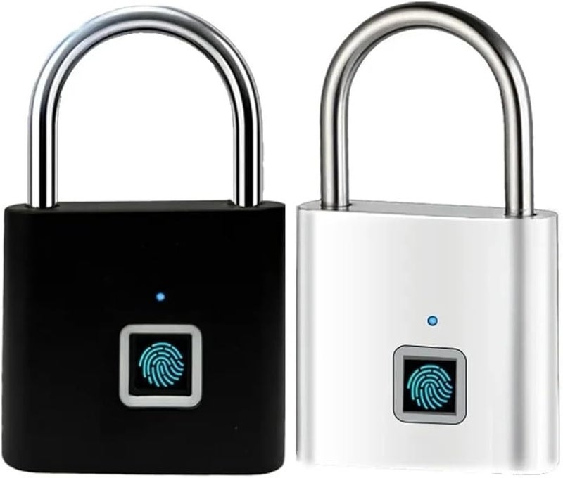 Waterproof Intelligent Fingerprint Padlock Outdoor Electronic Digital Lock - Image 5
