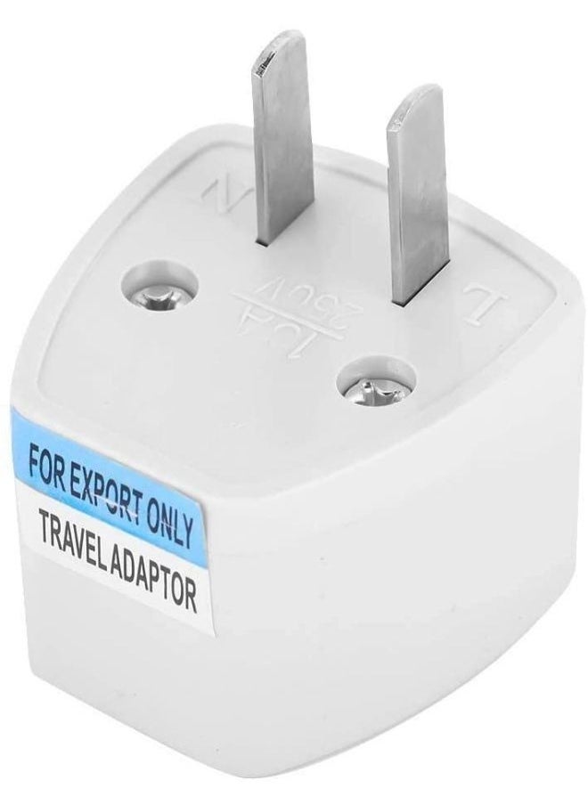EasyLife - Universal US Plug Adapter, Power Plug Travel Converter Adapter,Converting from EU/UK/AU to USA & for Easy to travel abroad - Image 1