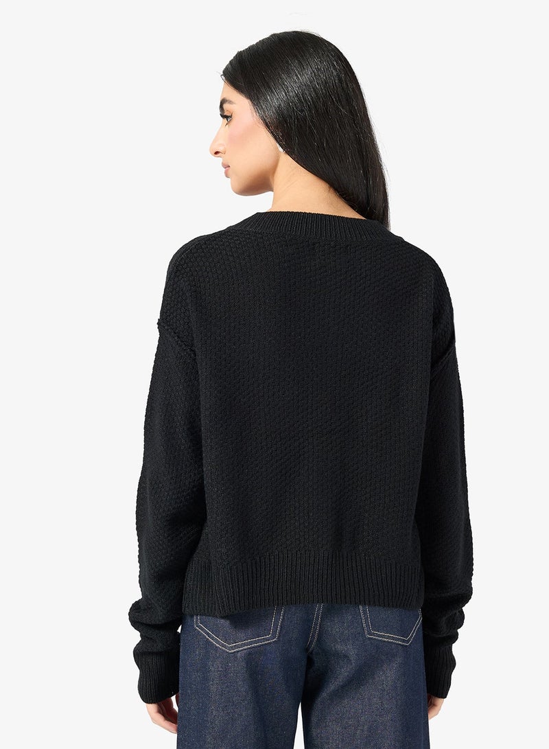 ELLA Button Down Knit Cardigan - Image 2