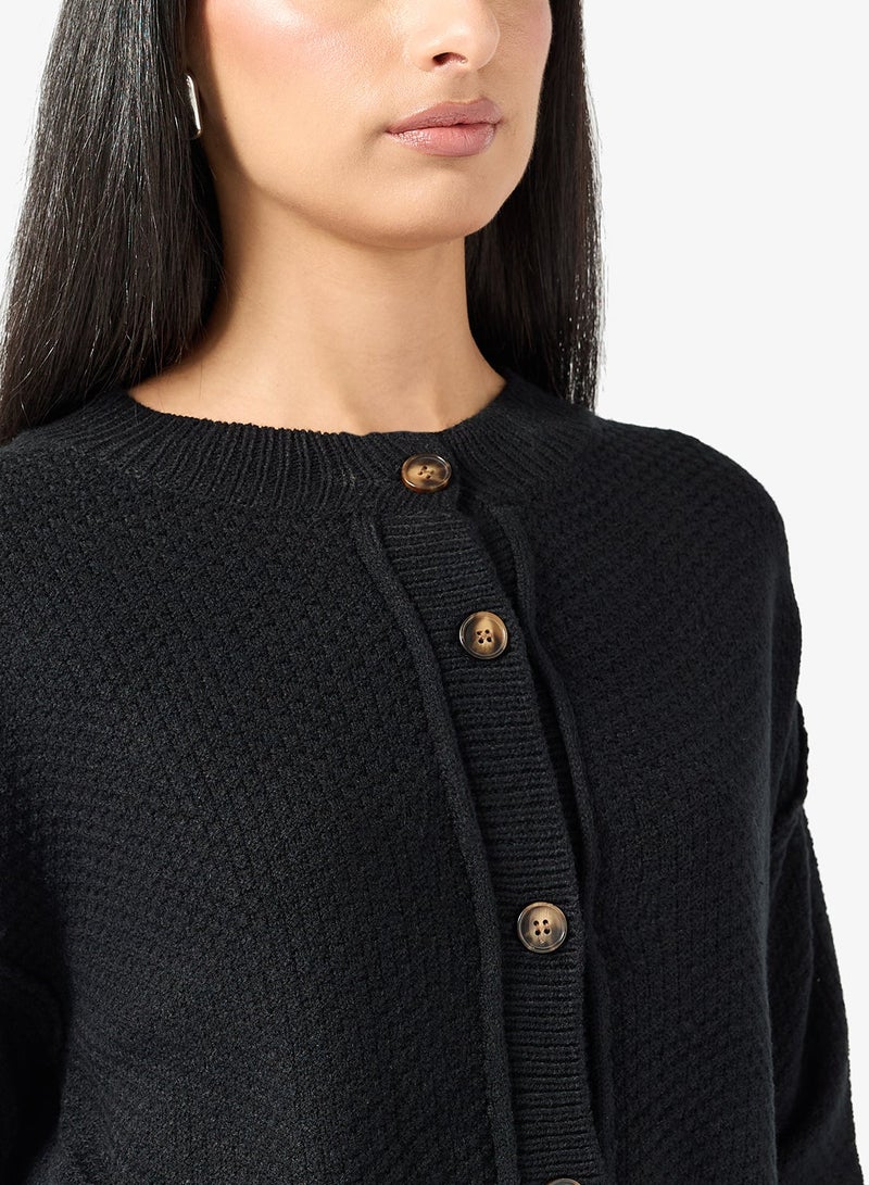 ELLA Button Down Knit Cardigan - Image 3