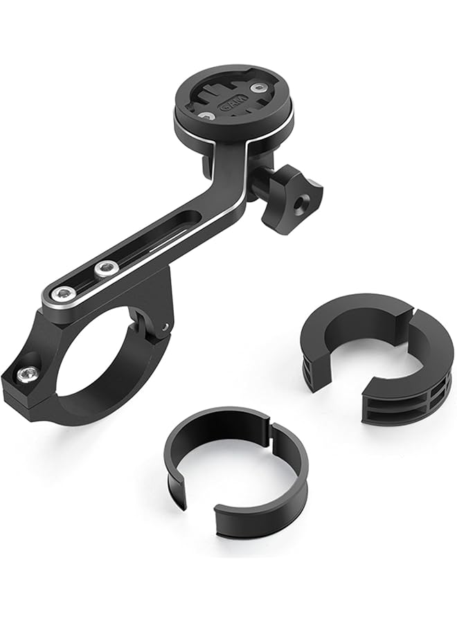 SYOSI Bicycle Seat Post Bracket Support, Bike Computer Mount Compatible With Garmin Gps Bike Computer, Cnc Aluminum Mount Handlebar Mount 22-35Mm Bike Handlebar Stand Holder - Image 1