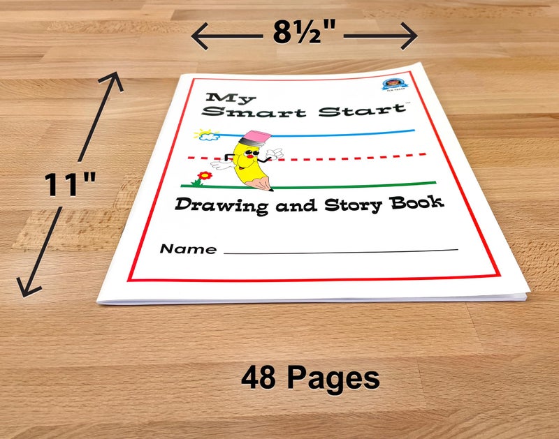 Teacher Created Resources (76549) Smart Start Drawing & Story Book 1-2 Journal - Image 3
