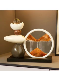Beauenty The passage of time Quicksand painting ornament high-end office home living room entrance TV wine cabinet decoration  - Image 1