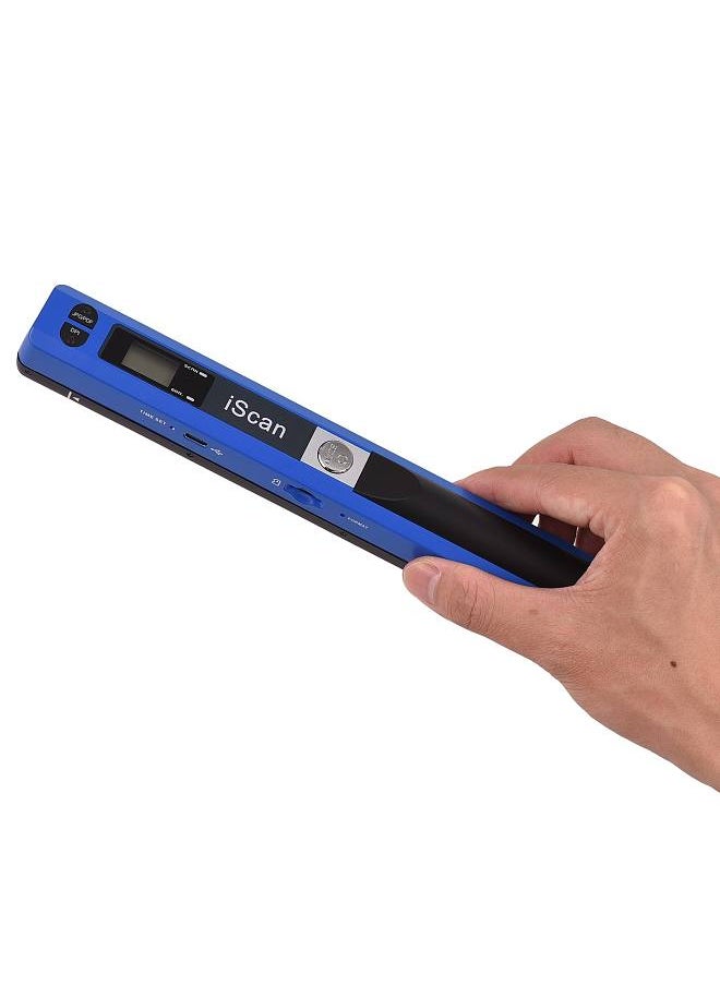iScan - Portable Scanner Mini Handheld Document Scanner A4 Book Scanner JPG and PDF Format 300/600/900 DPI - Image 1
