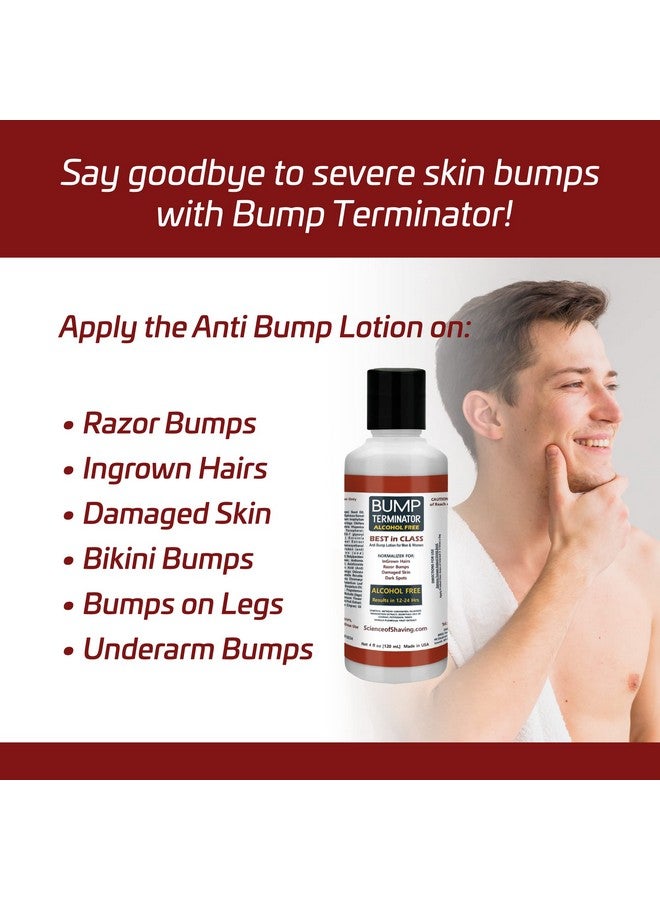 Breej Bump Terminator Alcoholfree Bumps Lotion Razor Bump Treatment For Men & Women (4 Fluid Ounces) - Image 3