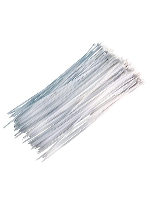 KNP White Multi Purpose Nylon Cable Ties 200x3.6mm are reliable and versatile for various cable management and organization tasks suitable for both professional and DIY applications.