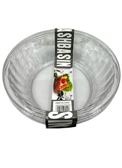 YOLO Clear Plastic Serving Bowls, 3 Liters Set of 3 Packs - Round Disposable Large Plastic Bowl, Punch, Party, Chip Bowl Containers - for Candy, Salads, Parties, & Serving Food - Salad Bowl Dish for Eating  - Image 2