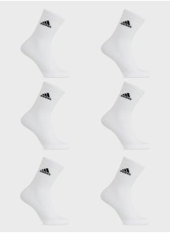6 Pair Crew Socks