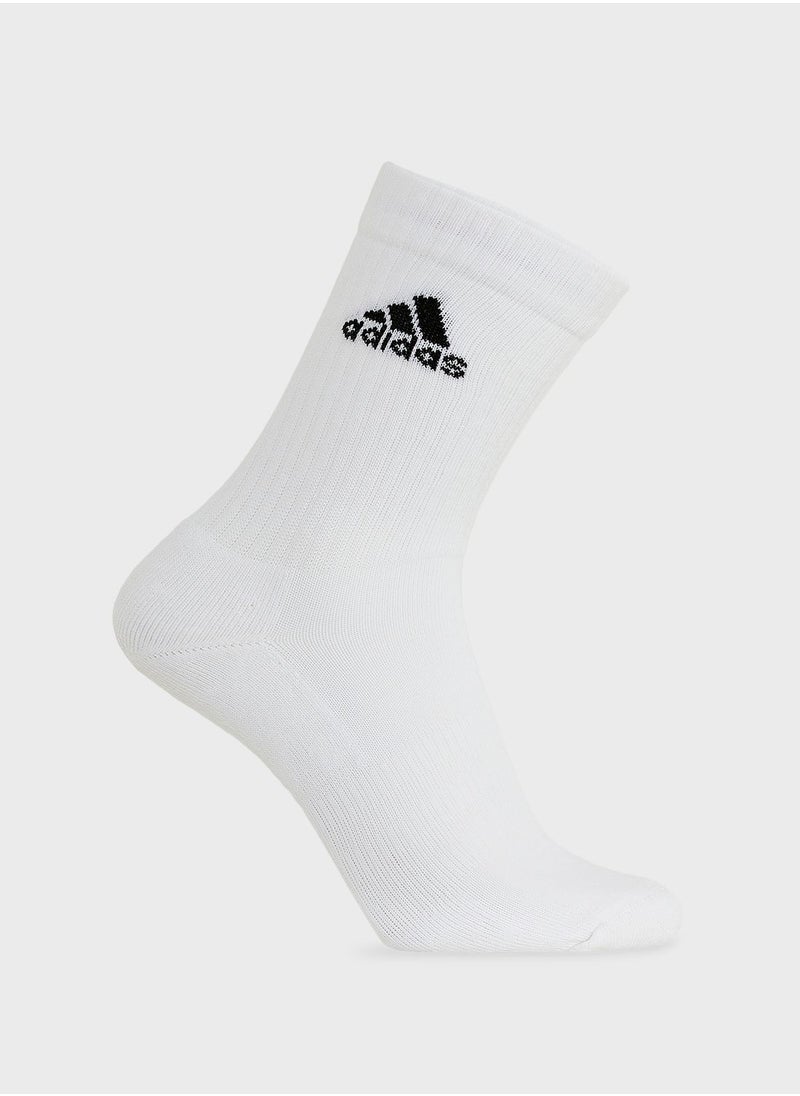 Adidas - 6 Pair Crew Socks - Image 1