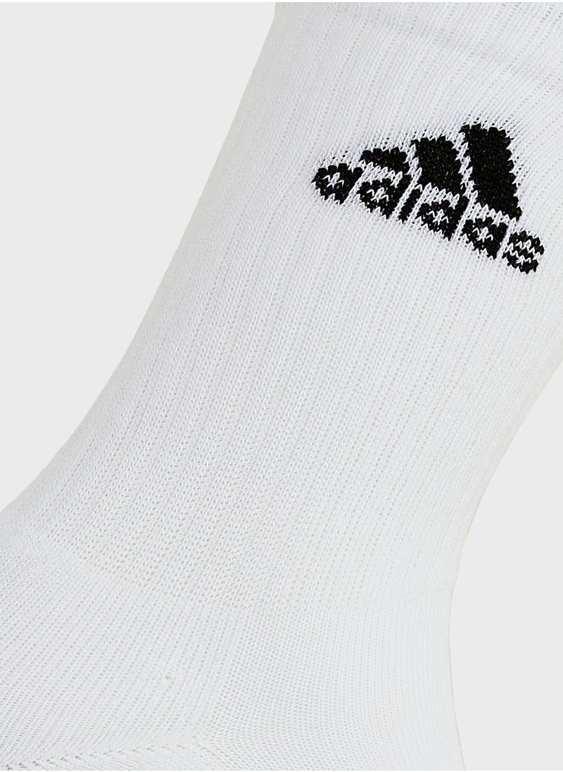 Adidas - 6 Pair Crew Socks - Image 1