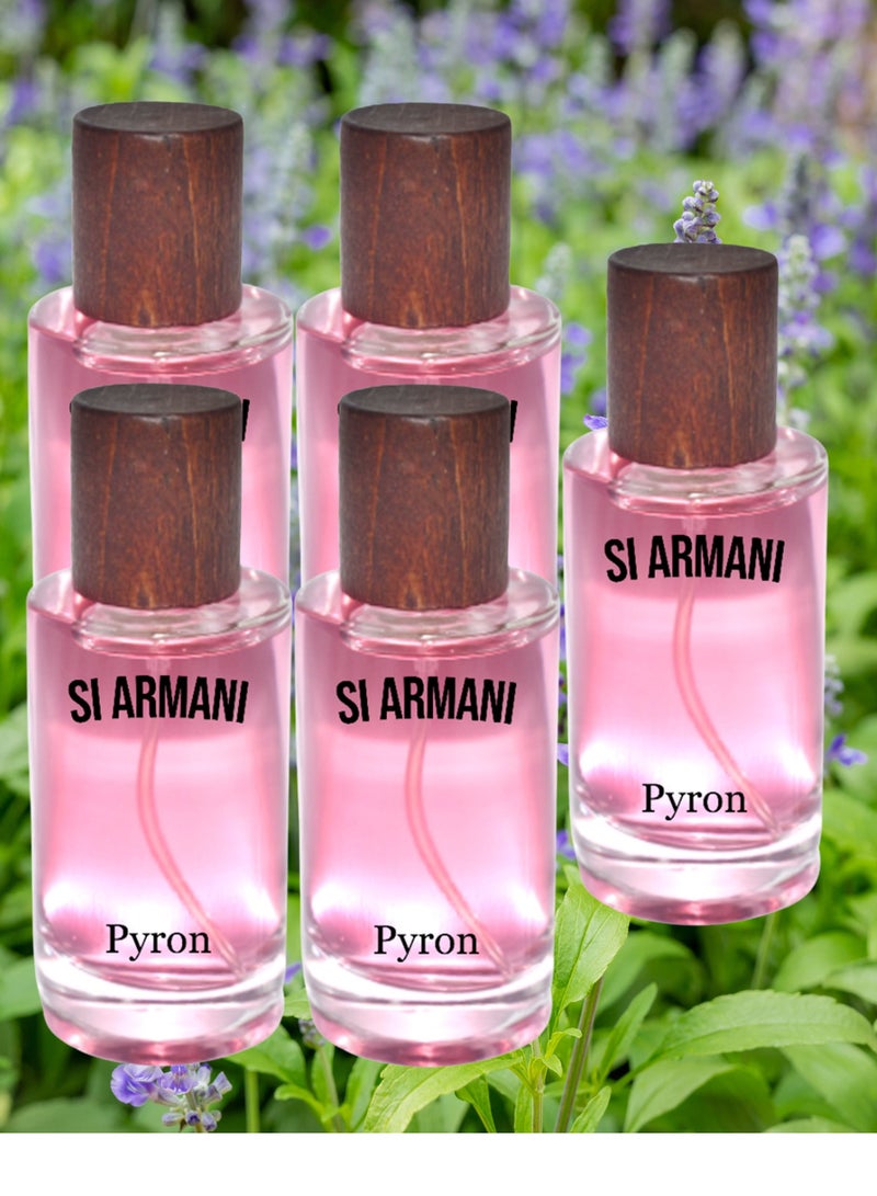 PYRON 5 Pieces Si Armani Perfume 50 ml EDP - Image 1