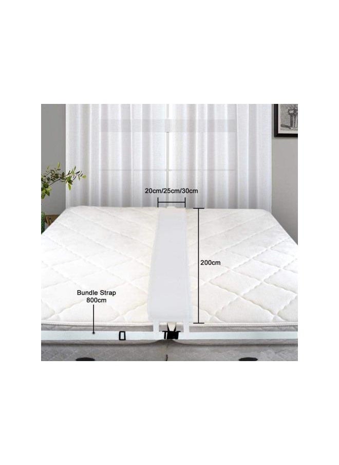 Generic - Bed Bridge Gap Filler with Storage Bag,Mattress Extender Set to Fill in Gap and Connector Strap,Converter Kit for Twin Beds,Quickly Create King Size Bed,Mattress Connector for Guest Room - Image 1