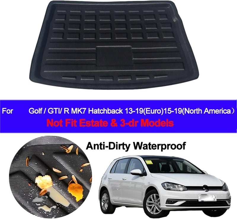 Wivplex Rear Trunk Mat for VW Golf GTI R Mk7 - Image 3