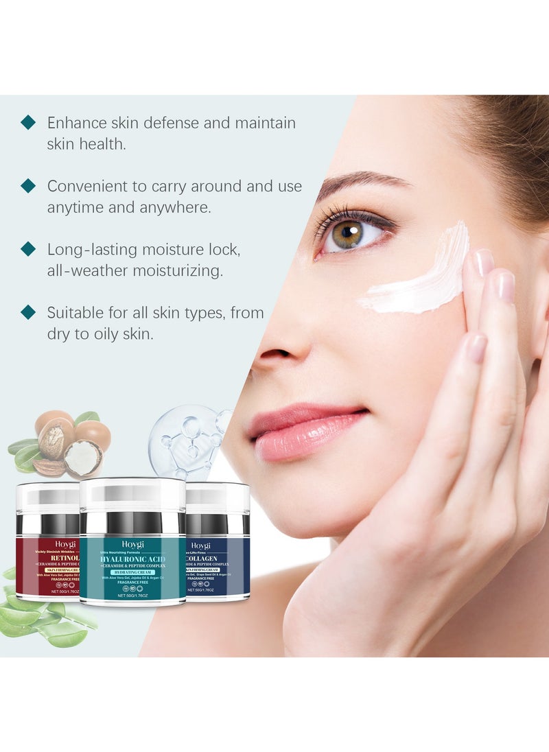 Hoygi - Retinol Lifting Firming Cream Repairing Moisturizing Nourishing Cream Brightening Skin Facial Cream Anti-Aging Face Skin Care - Image 1