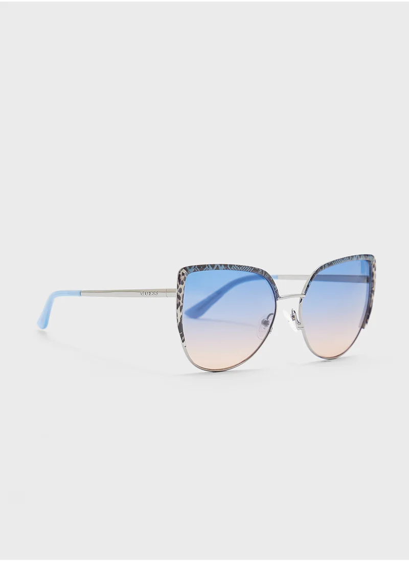 GUESS Gu0021710W59 Cat Eye Sunglasses