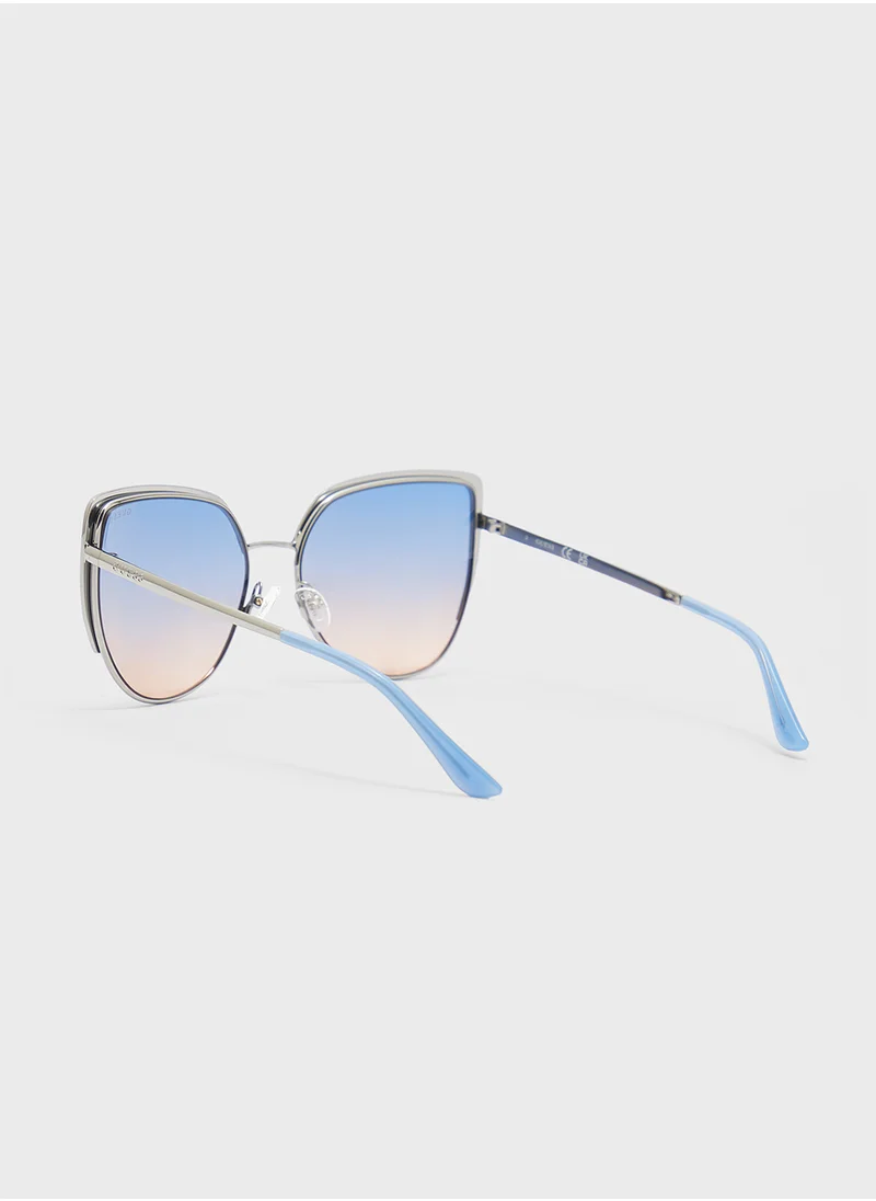 GUESS Gu0021710W59 Cat Eye Sunglasses