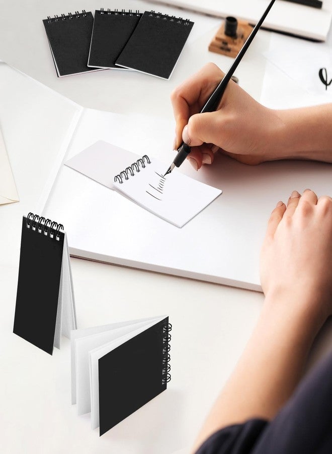 Atiloy Mini Spiral Notebooks Bulk Black Pocket Notebooks Small Pocket Notepads Memo Pads for Kids Note Taking, Writing, Students Classroom, Home, Office, Travel - Image 5
